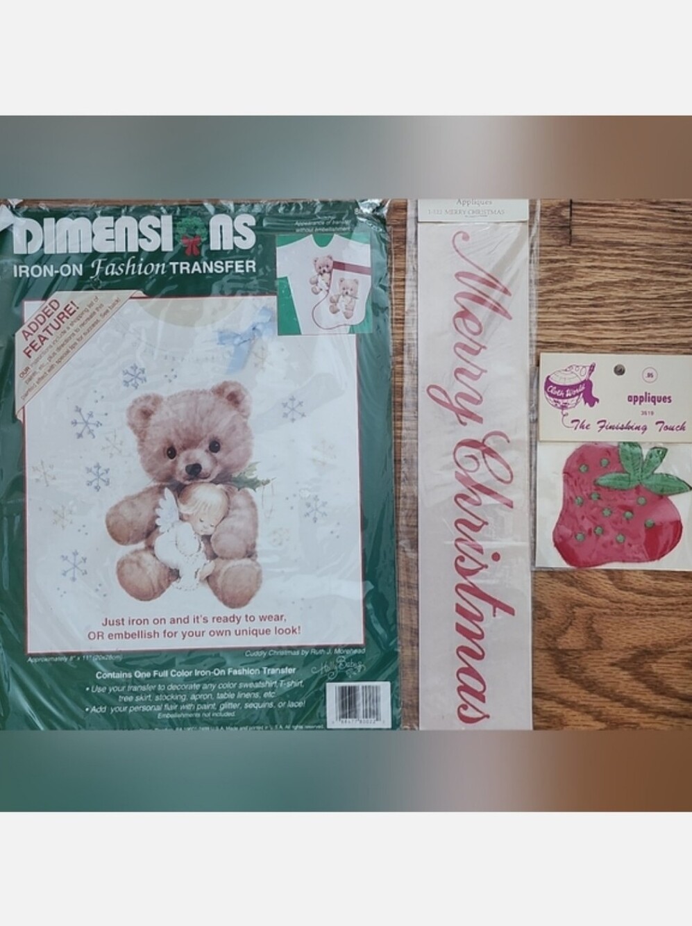 Iron-on Transfer, Iron-on Applique, The finishing Touch Applique